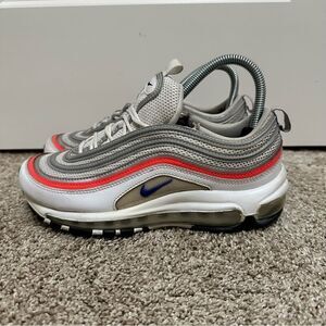 Nike Air Max 97 ESS White/Racer Blue Flash Crimson Women’s Size 7